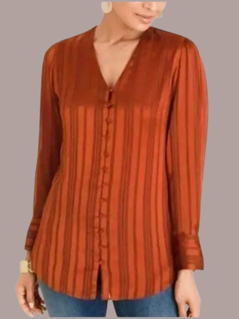 Chico’s blouse, button down shirt, spring top, blouse, work shirt